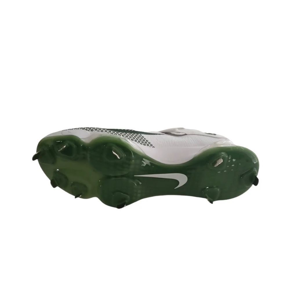 Nike Men's Force Zoom Trout 7 Pro Mid Baseball Cleats White/Forest Green Size 14 - Picture 11 of 11